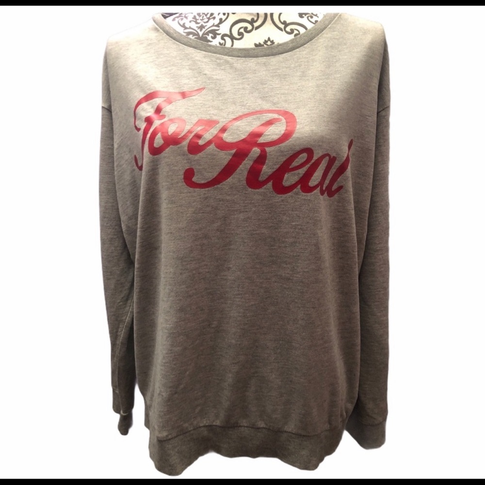 For real H&M sweatshirt